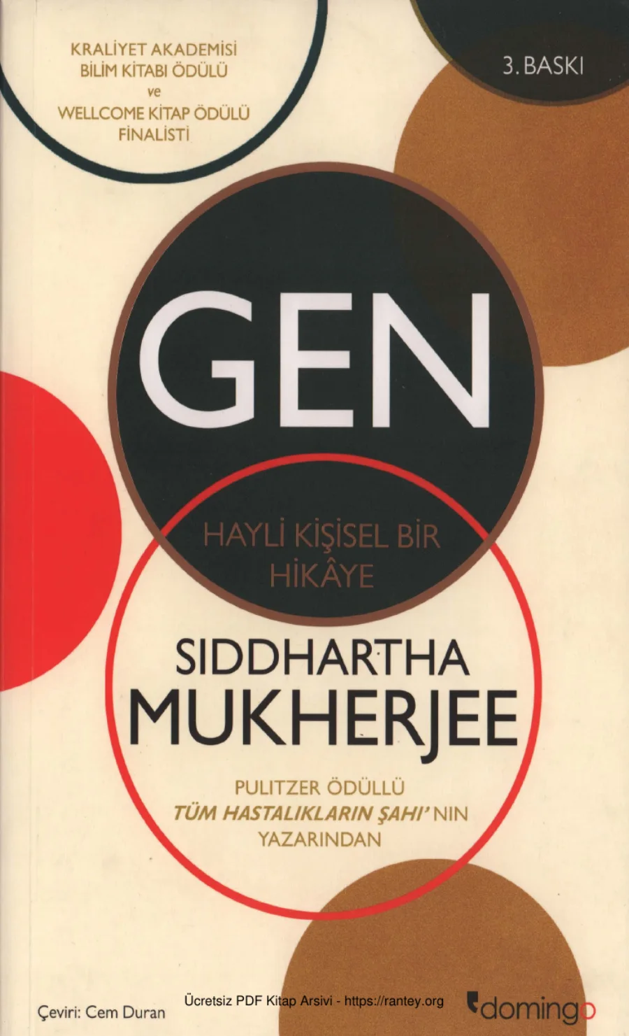 Siddhartha Mukherjee Gen kapak görseli