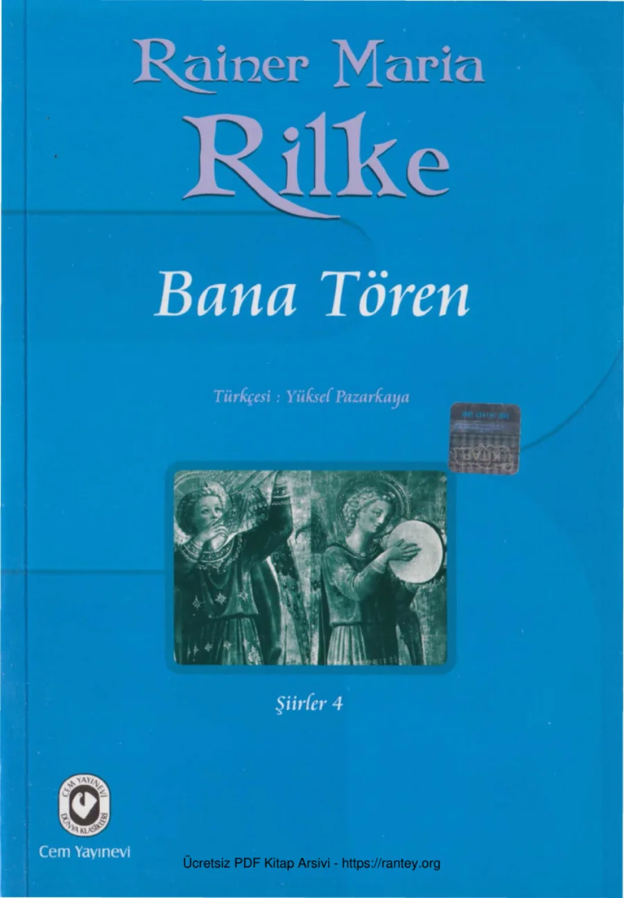 Şiirler IV Bana Tören kapak görseli