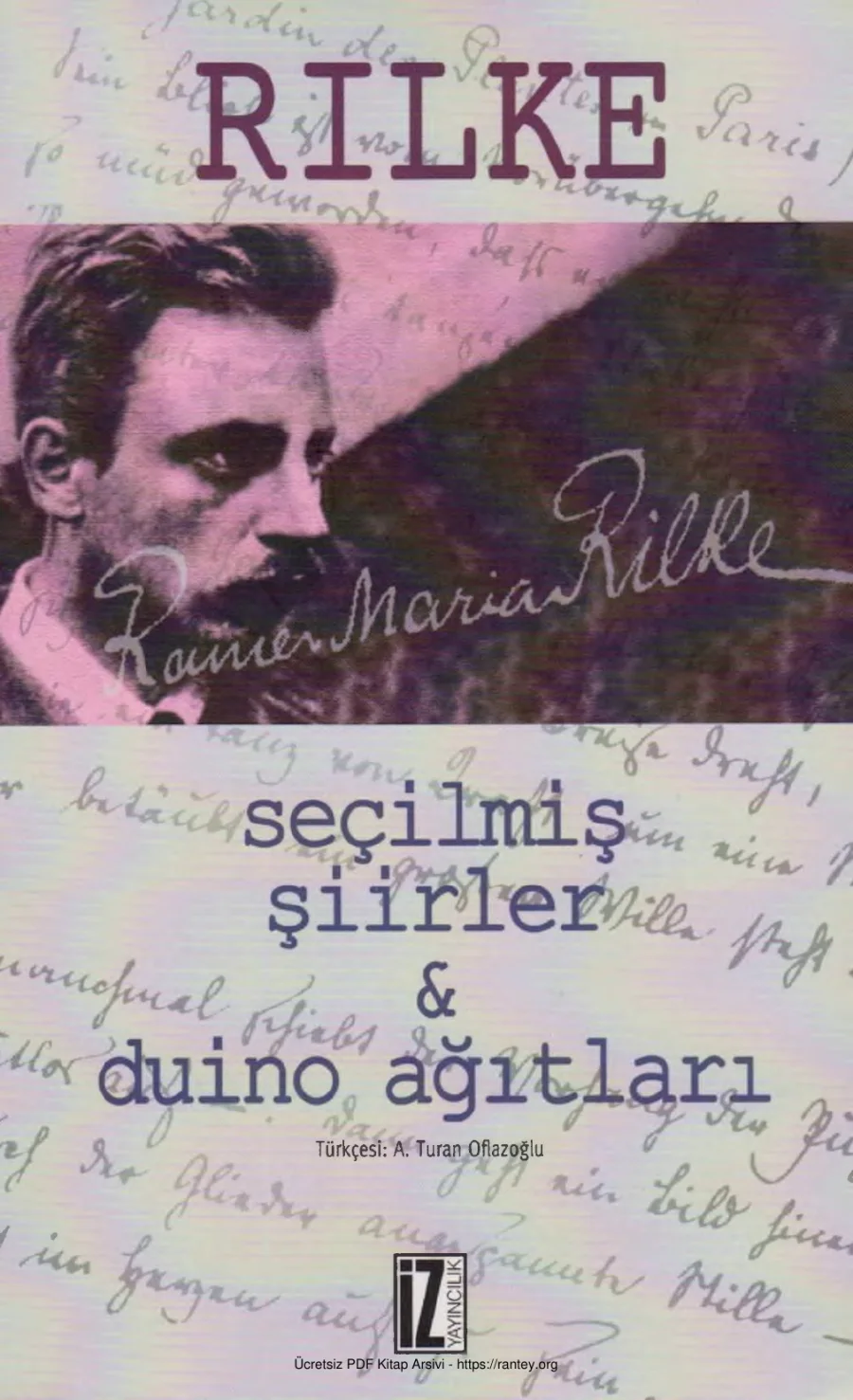 Şiirler ve Duino Ağıtları İz Yayınları kapak görseli