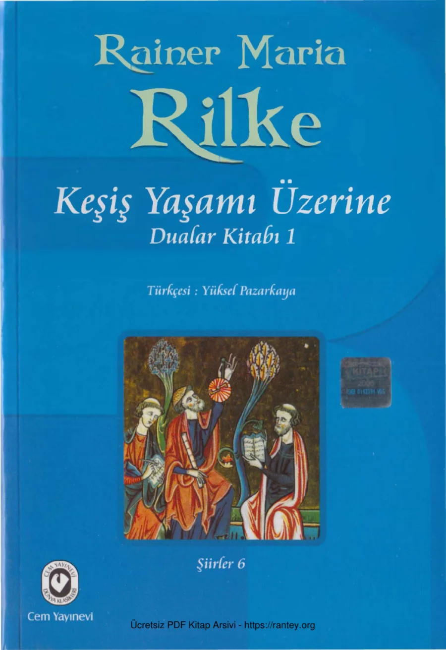 Şiirler VI Dualar Kitabı I Keşiş Yaşamı Üzerine kapak görseli