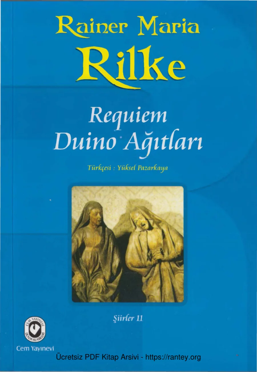 Şiirler XI Requiem Duino Ağıtları kapak görseli