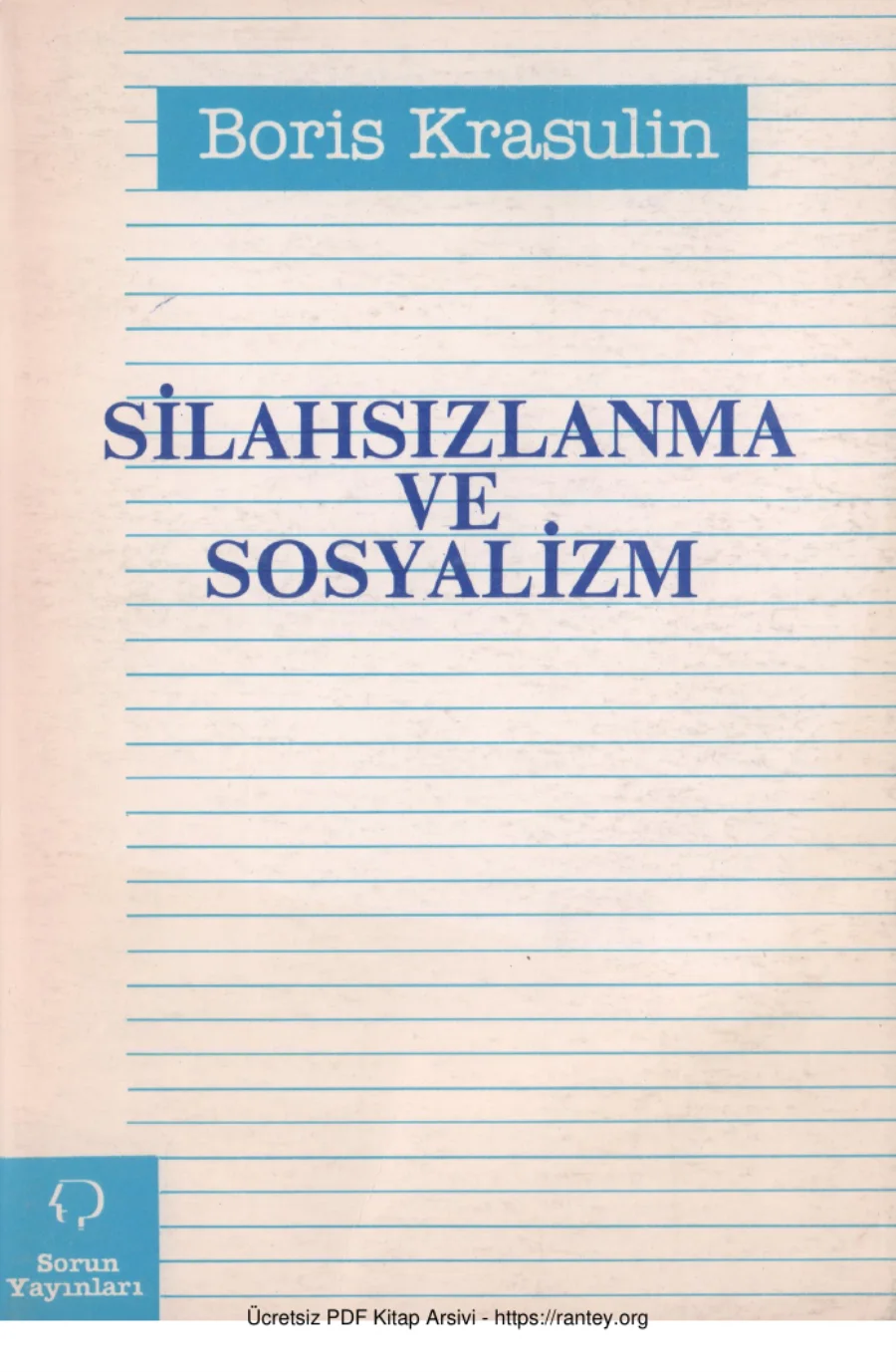 Silahsızlanma ve Sosyalizm kapak görseli