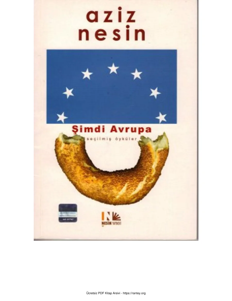Şimdi Avrupa Seçilmiş Öyküler kapak görseli