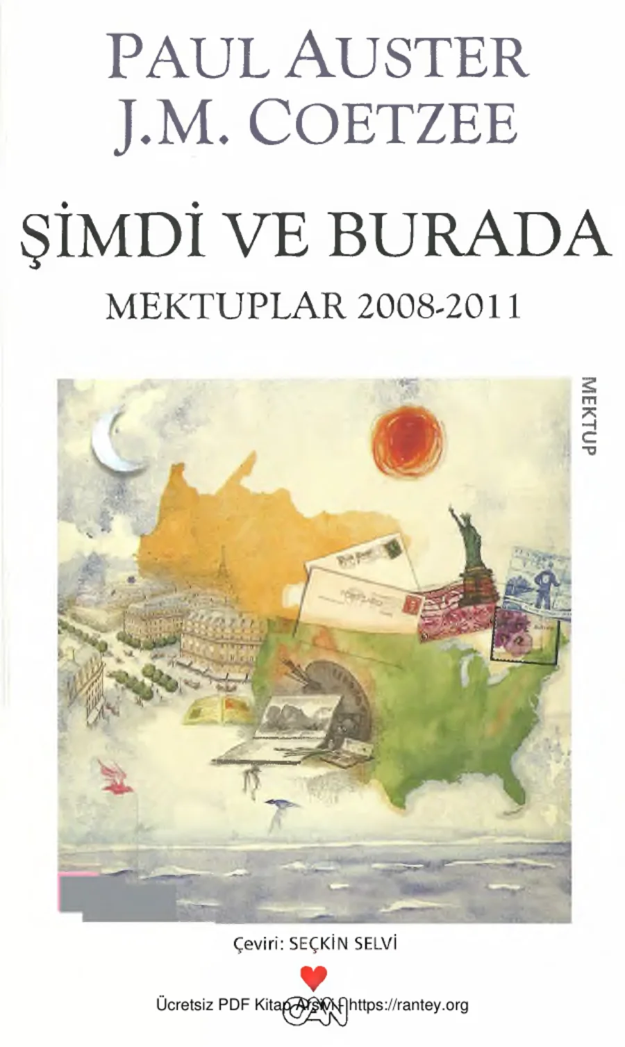 Simdi ve Burada Mektuplar kapak görseli