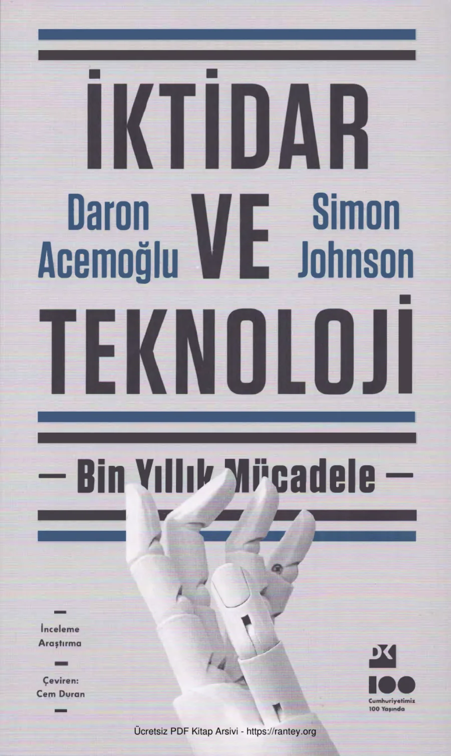 Simon Johnson İktidar ve Teknoloji kapak görseli
