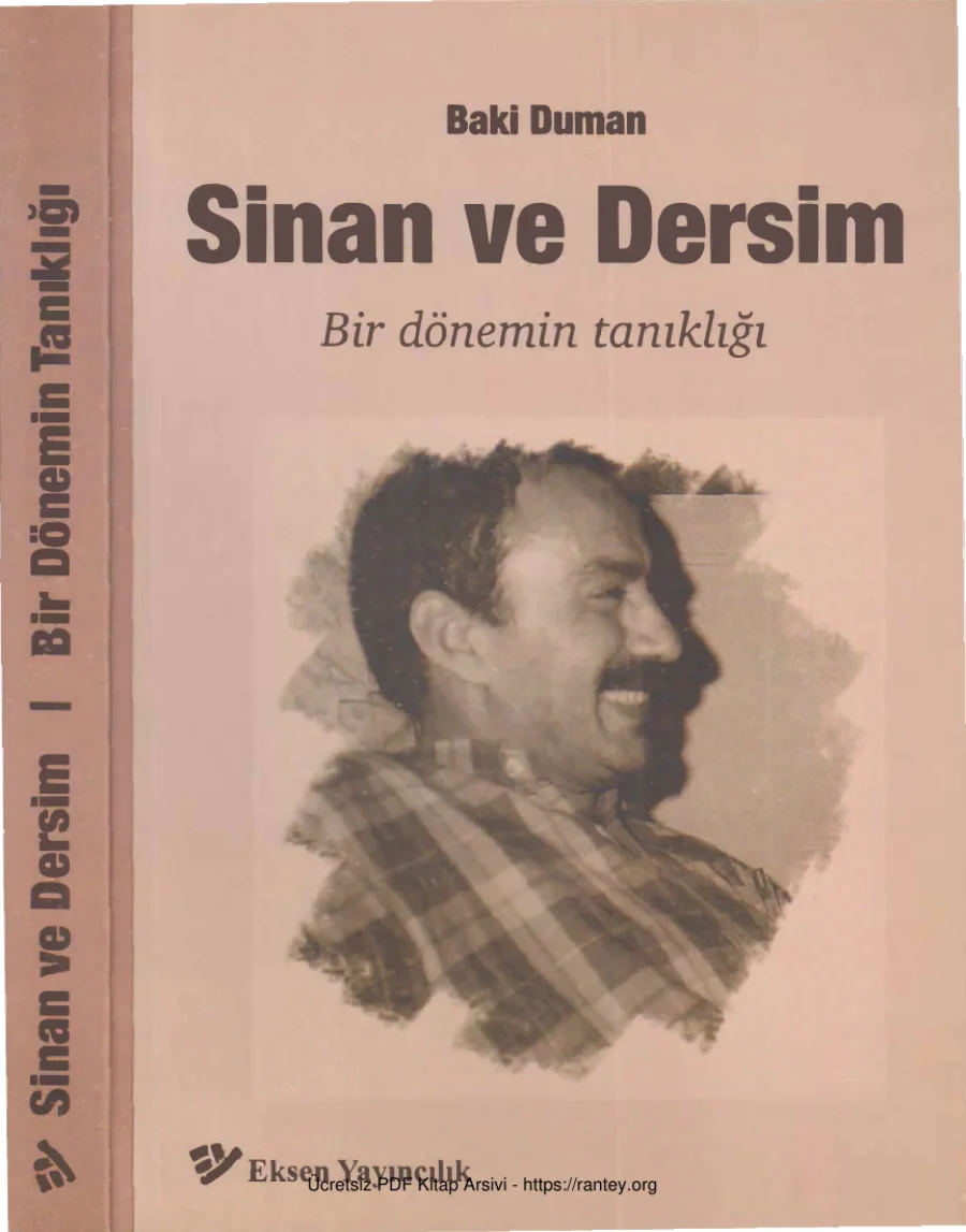 Sinan ve Dersim Bir Dönemim Tanıklığı kapak görseli