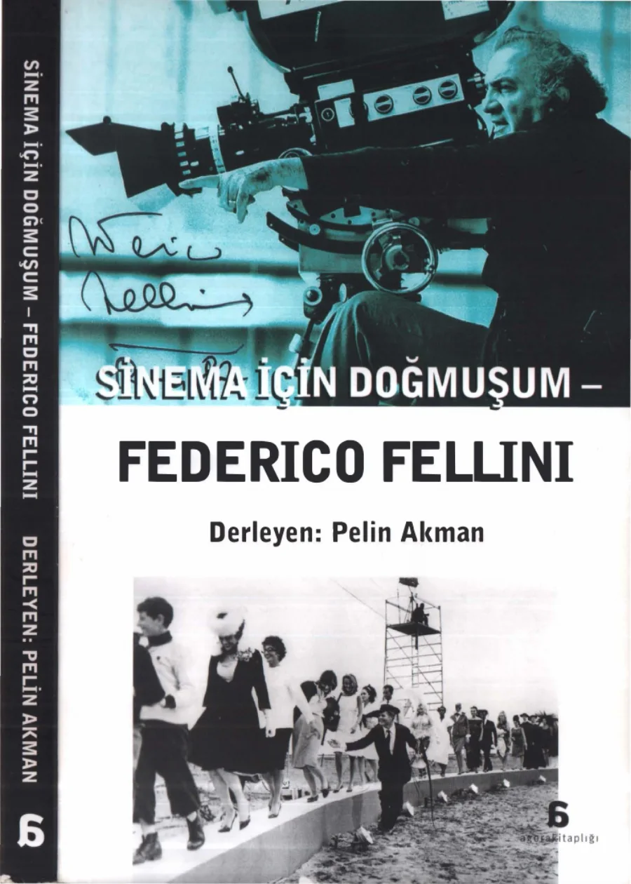 Sinema İçin Doğmuşum Federico Fellini kapak görseli