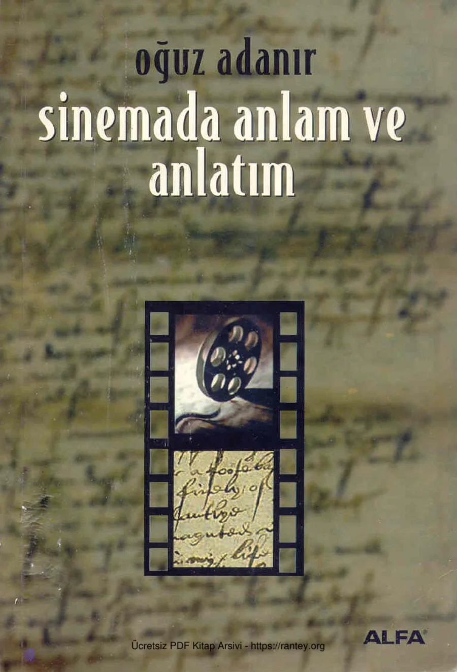Sinemada Anlam ve Anlatım kapak görseli