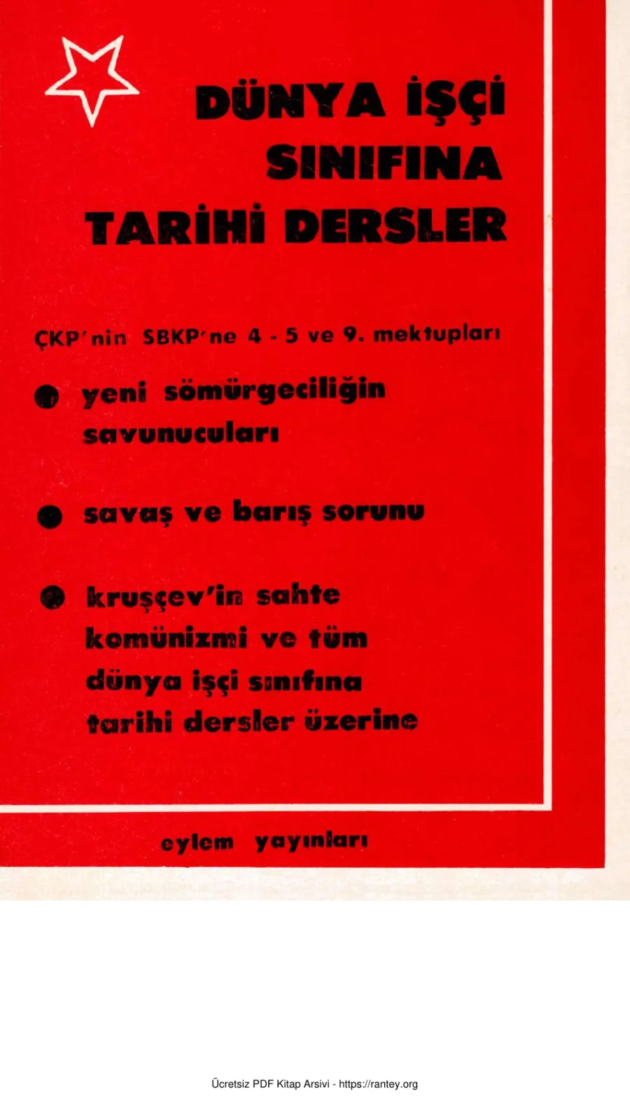 Sınıfına Tarihi Dersler Eylem Yayınları kapak görseli