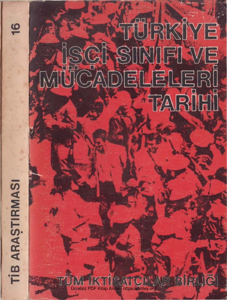 Sınıflı Türkiye: İşçi Sınıfı ve Mücadeleleri Tarihi kapak görseli