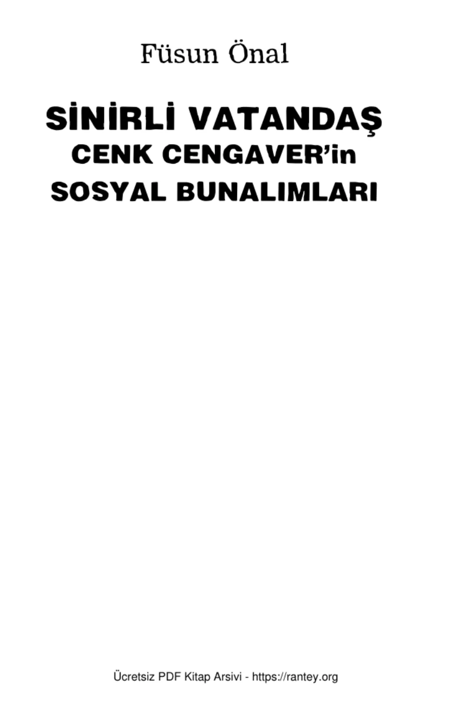 Sinirli Vatandaş İnkılap Yayınları kapak görseli