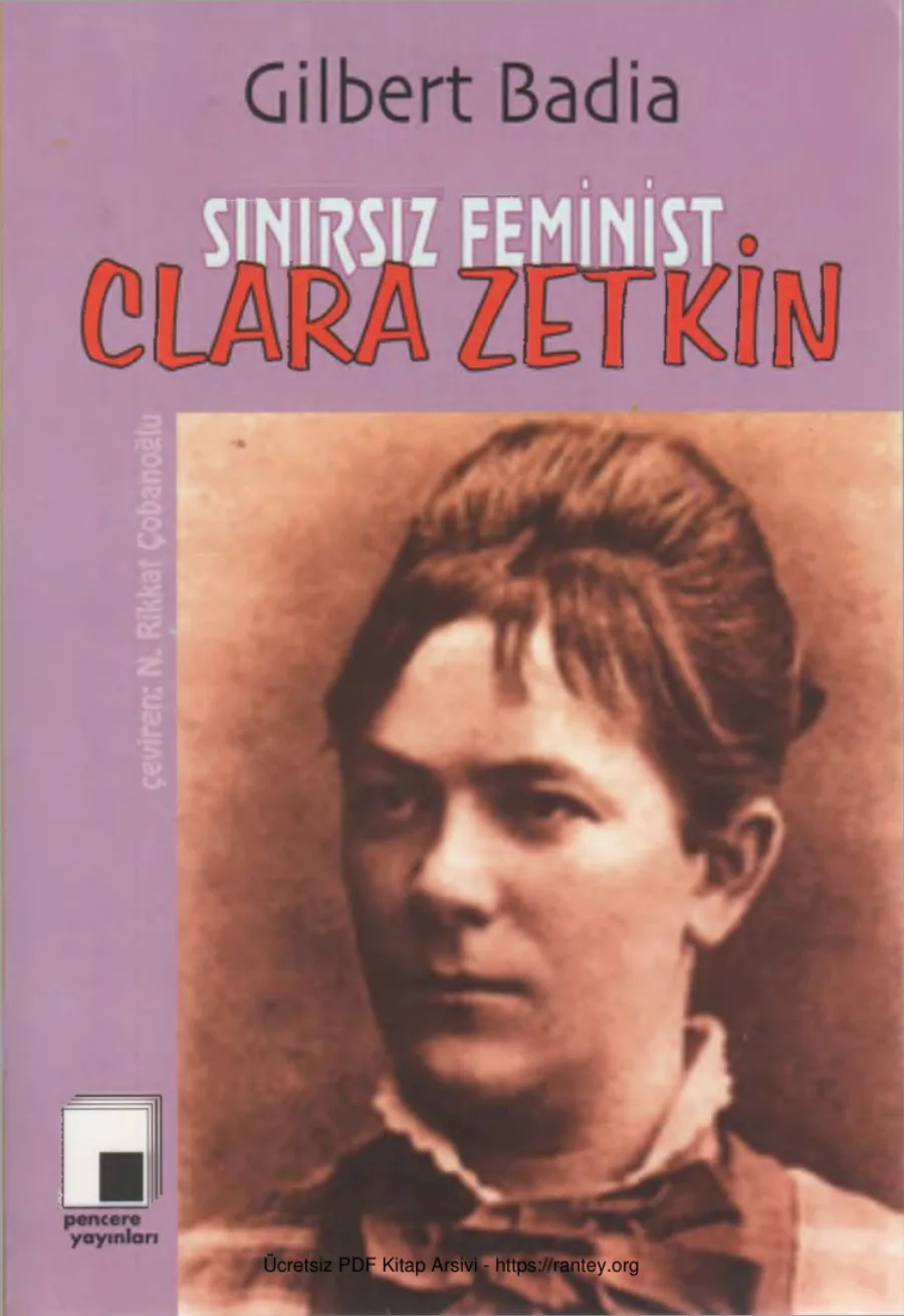 Sınırsız Feminist Clara Zetkin Pencere Yayınlar kapak görseli