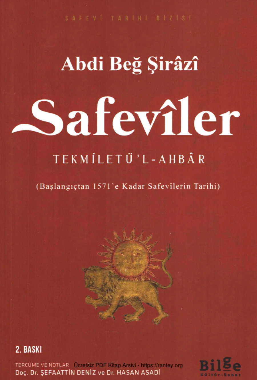 Şirazi Safeviler kapak görseli