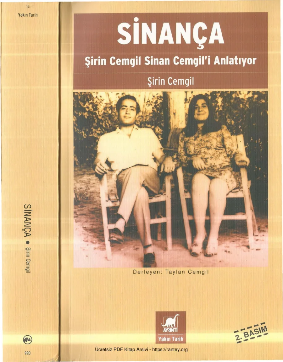 Şirin Cemgil Sinança kapak görseli