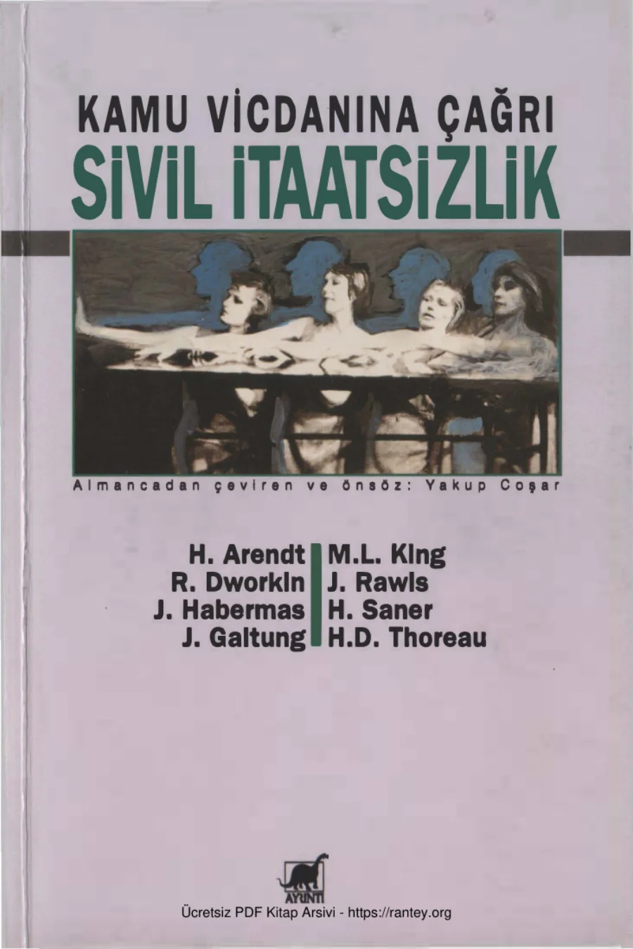 Sivil İtaatsizlik Ayrıntı Yayınları kapak görseli