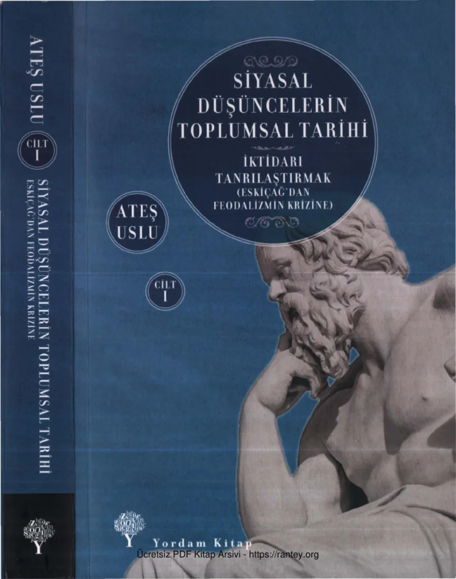 Siyasal Düşüncelerin Toplumsal Tarihi Cilt I kitap kapağı