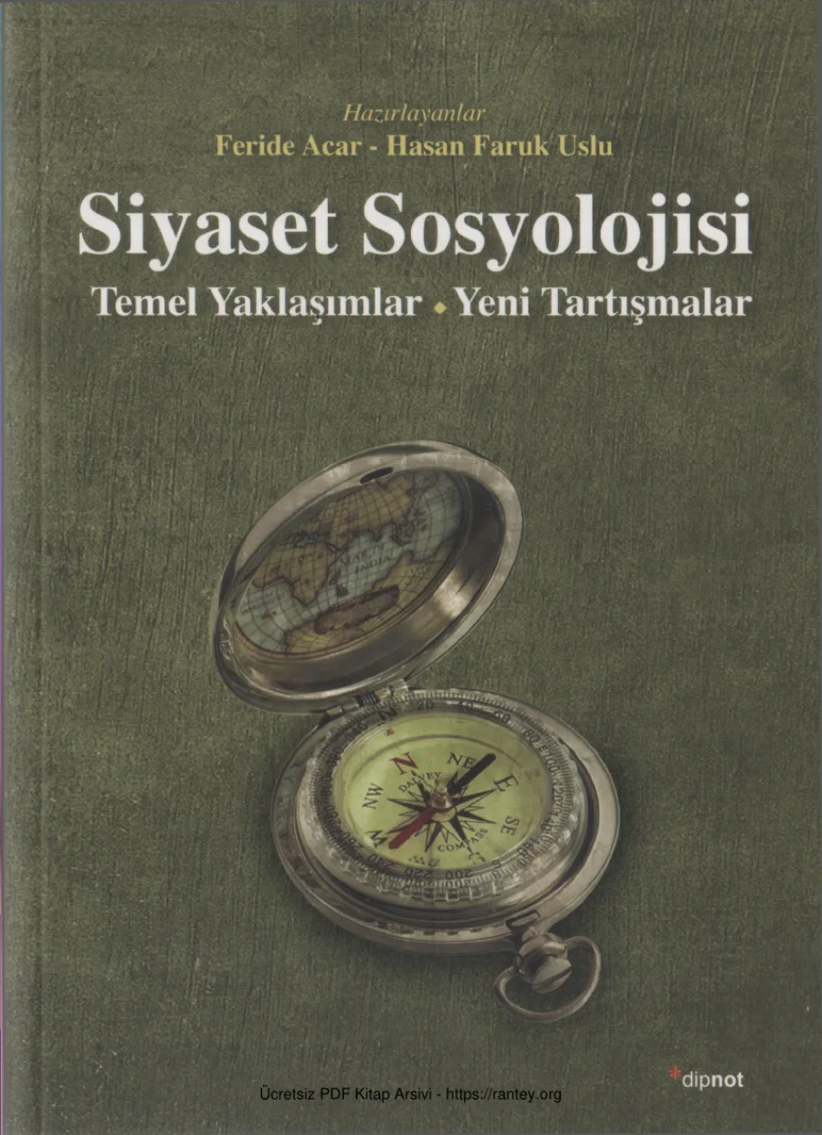 Siyaset Sosyolojisi Dipnot Yayınları kapak görseli