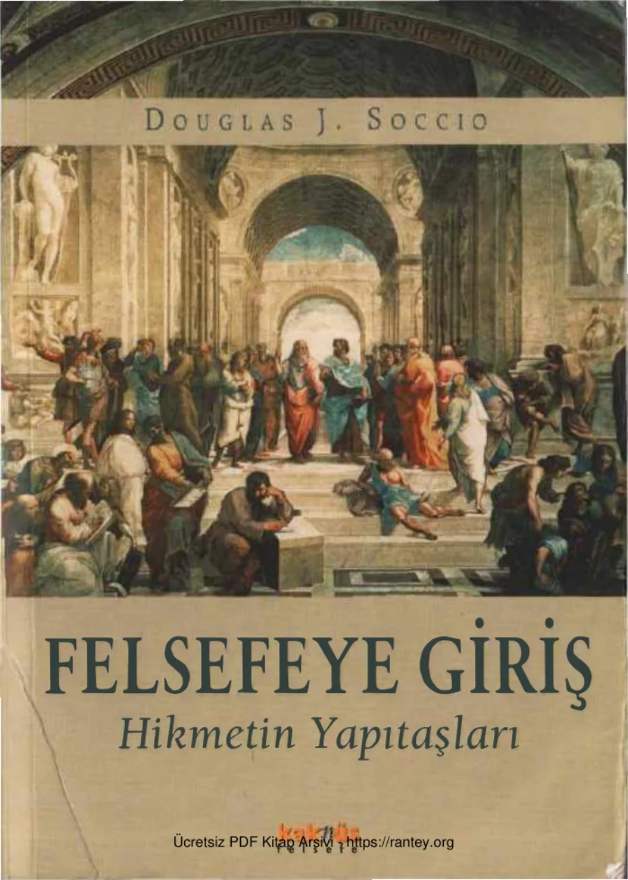 Soccio Felsefeye Giriş Hikmetin Yapıtaşları Kaknüs Yayınları kapak görseli