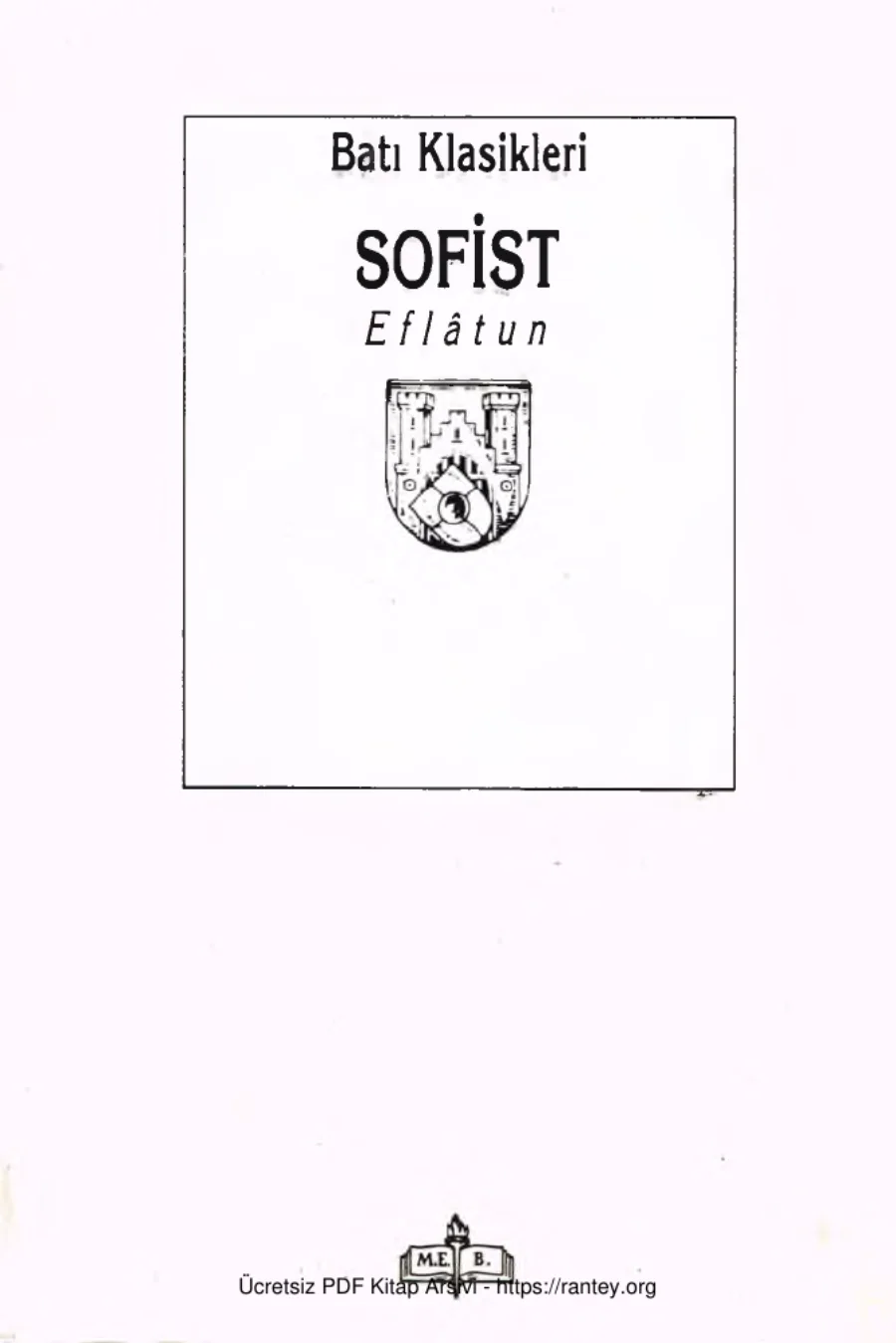 Sofist kapak görseli