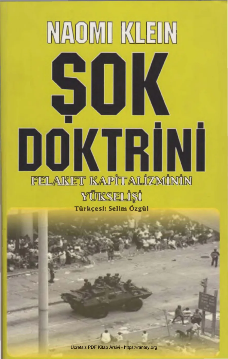 Şok Doktrini Agora Kitaplığı kapak görseli