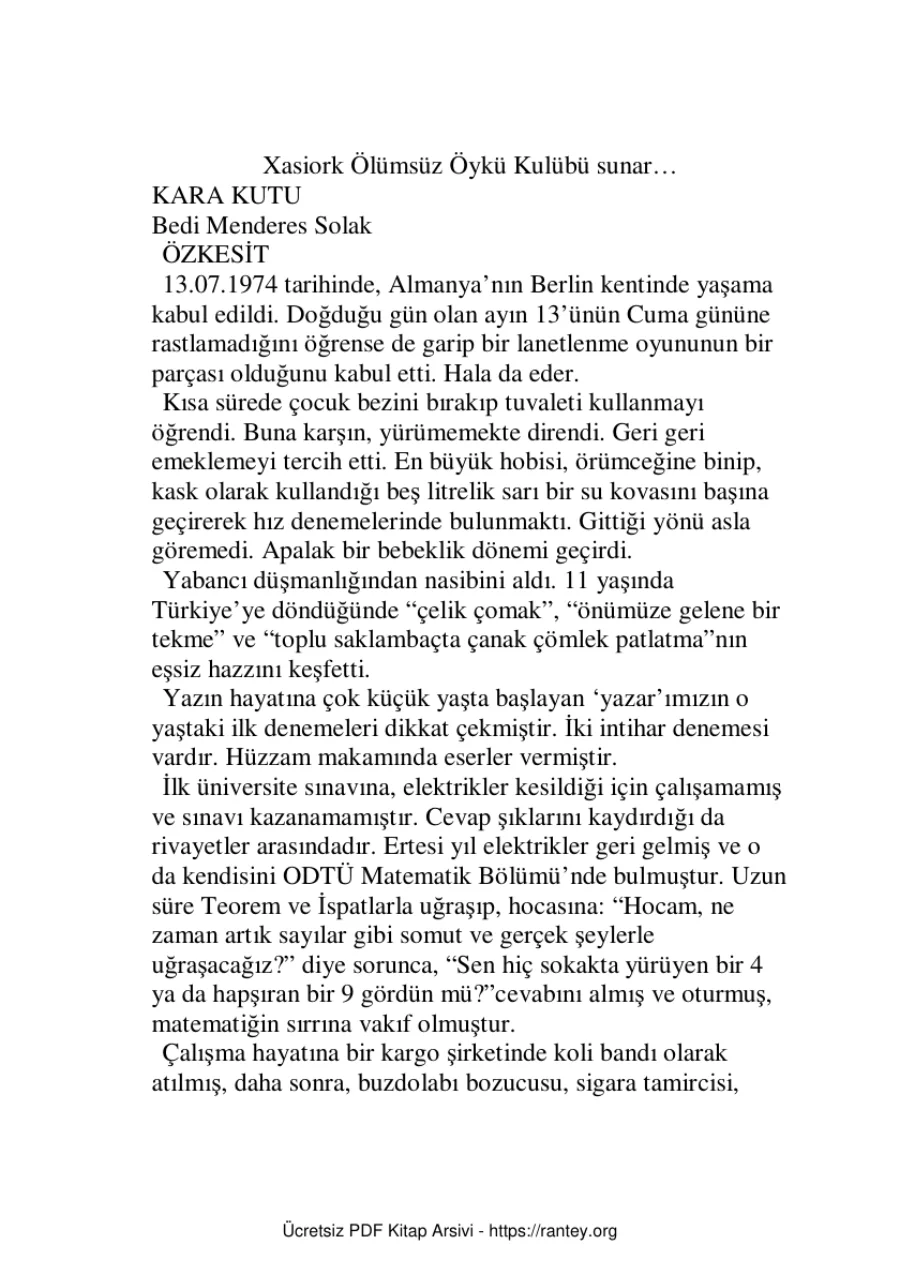 Solak Kara Kutu kapak görseli