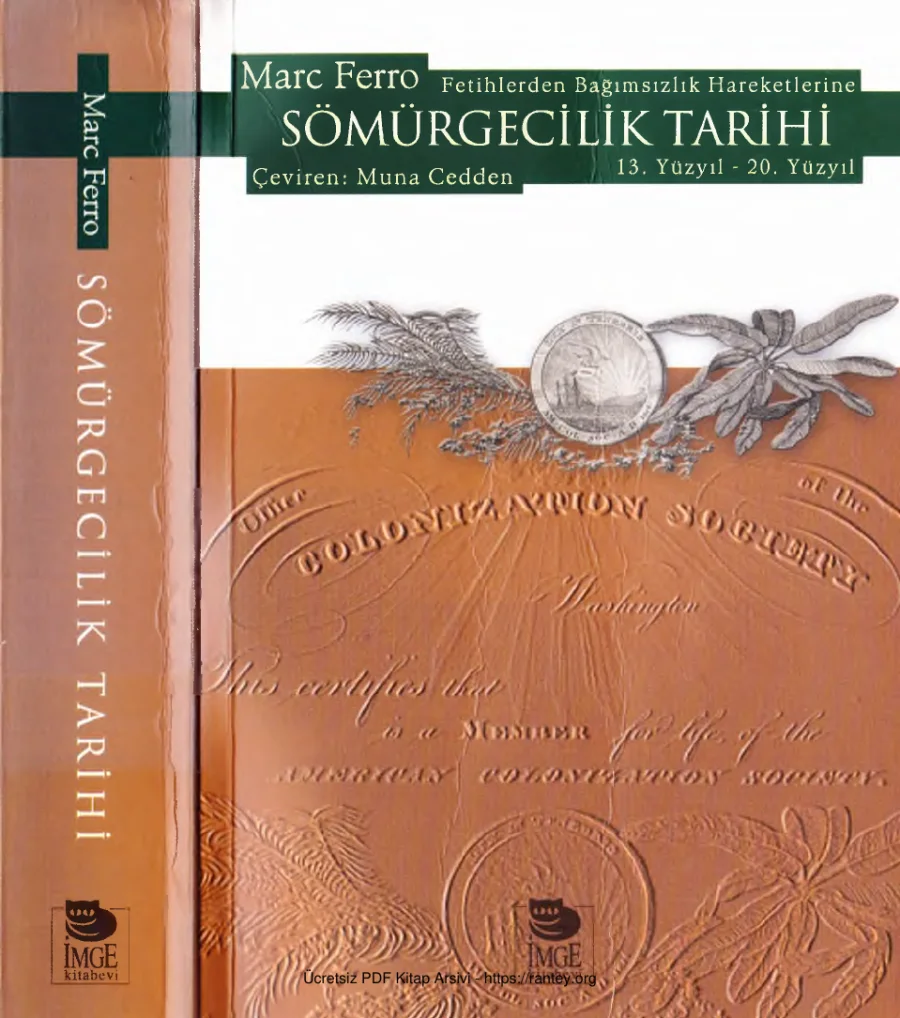 Sömürgecilik Tarihi 13.-20. Yüzyıl kapak görseli