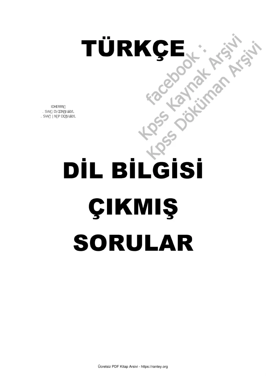 Son 23 Yılın DilBilgisi Soru ve Cozumleri kapak görseli