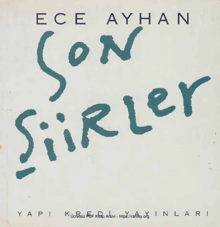 Son Şiirler kapak görseli