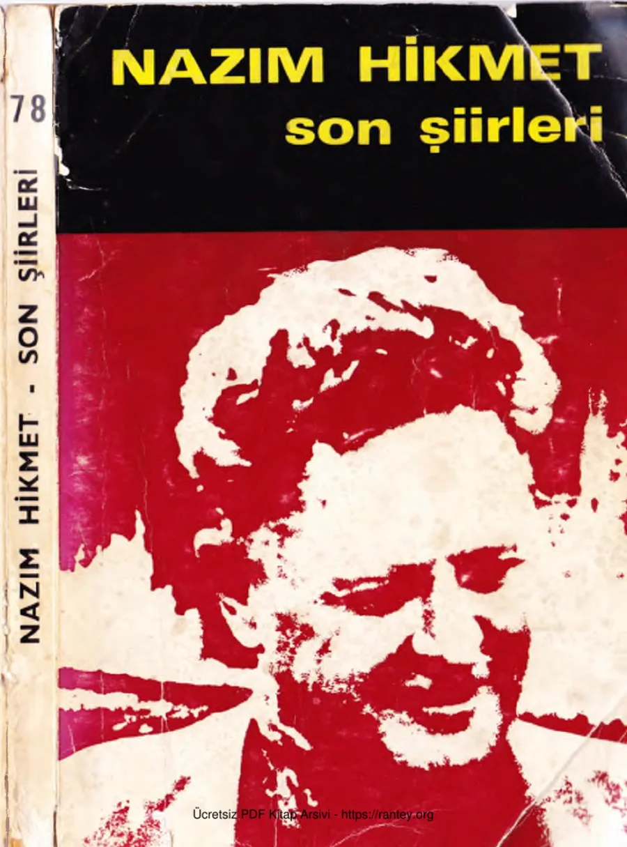 Son Şiirleri Habora Yay 1970 kapak görseli