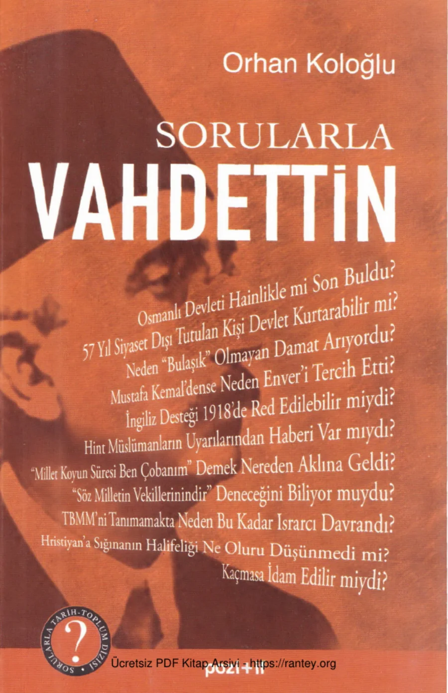 Sorularla Vahdettin kapak görseli