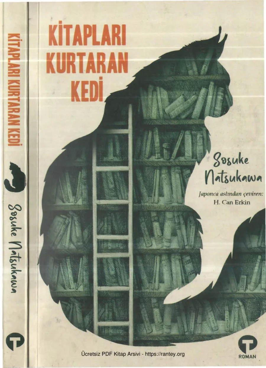Sosuke Natsukawa Kitapları Kurtaran Kedi kapak görseli