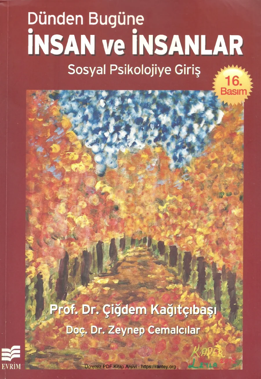 Sosyal Psikolojiye Giriş kapak görseli