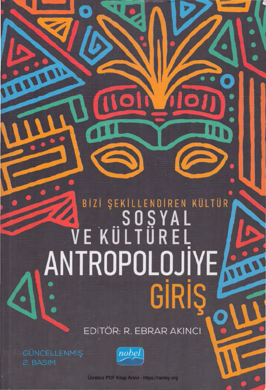 Sosyal ve Kültürel Antropolojiye Giriş kapak görseli