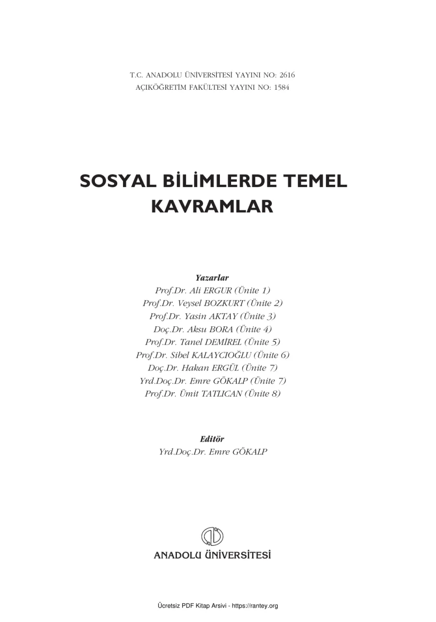 SosyalBilimlerdeTemelKavramlar SOS103U kapak görseli