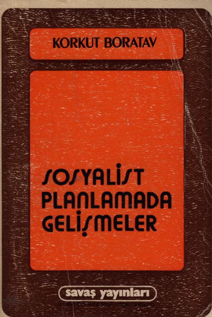 Sosyalist Planlamada Gelişmeler kapak görseli