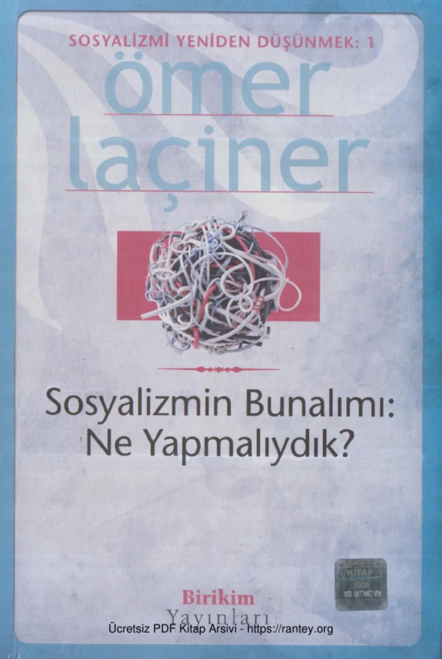 Sosyalizmin Bunalımı Ne Yapmalıydık kapak görseli