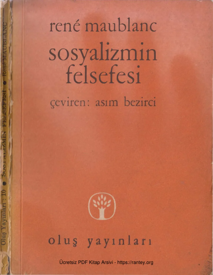 Sosyalizmin Felsefesi kapak görseli