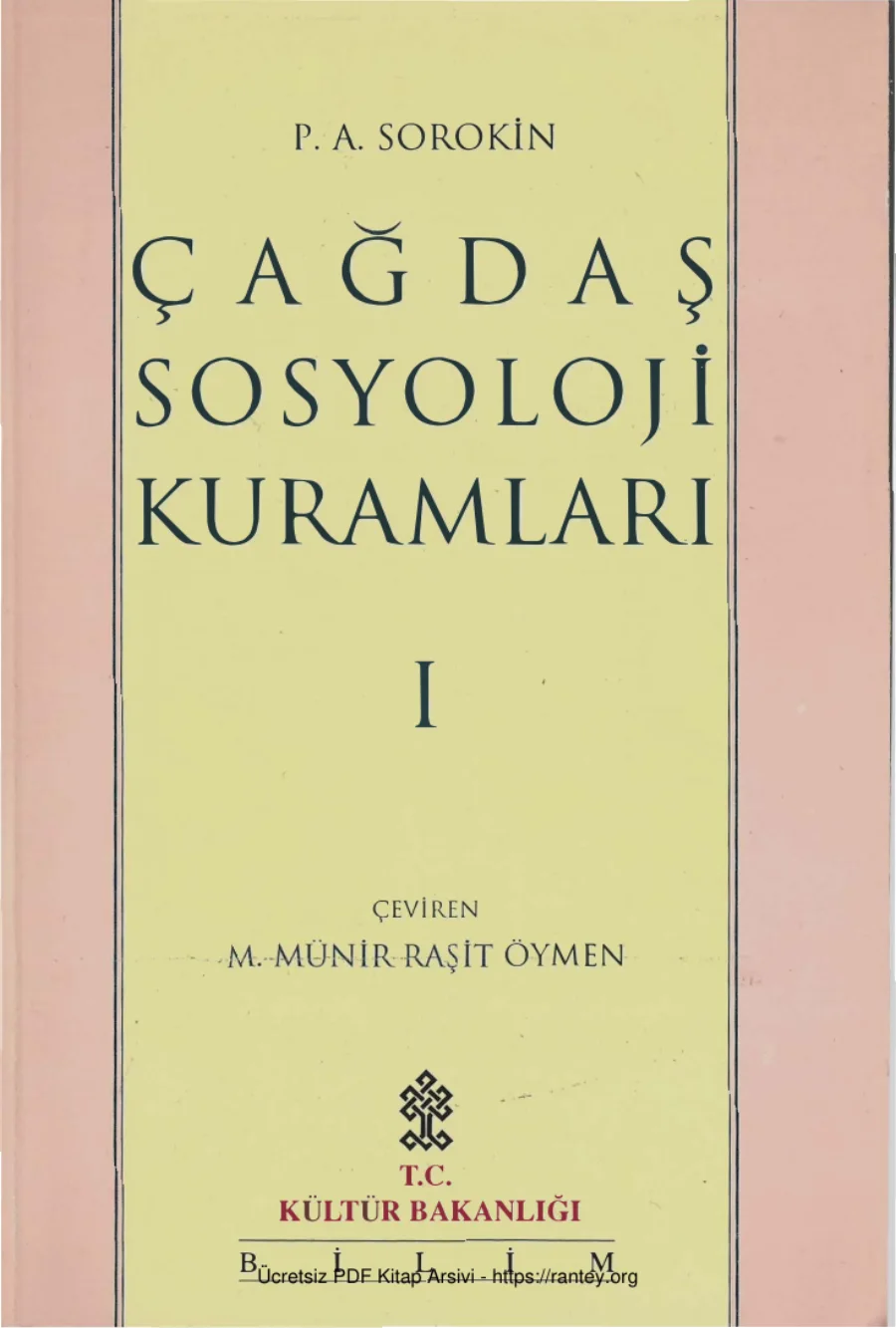 Sosyoloji Kuramları I Cls kapak görseli