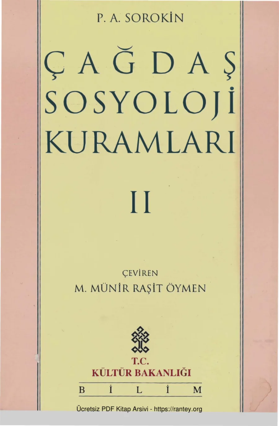 Sosyoloji Kuramları II Cls kapak görseli