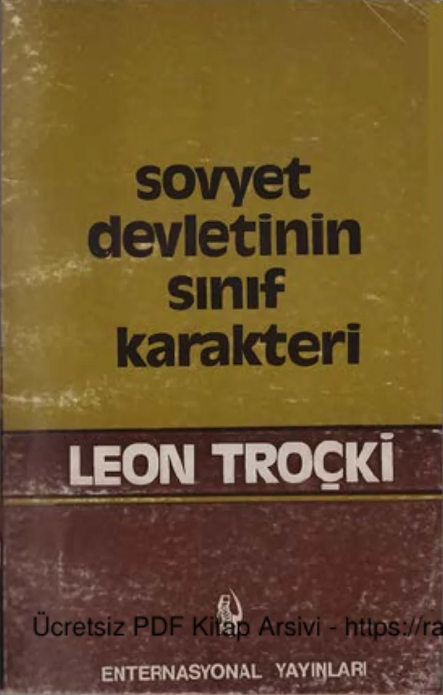 Sovyet Devletinin Sınıf Karakteri kapak görseli