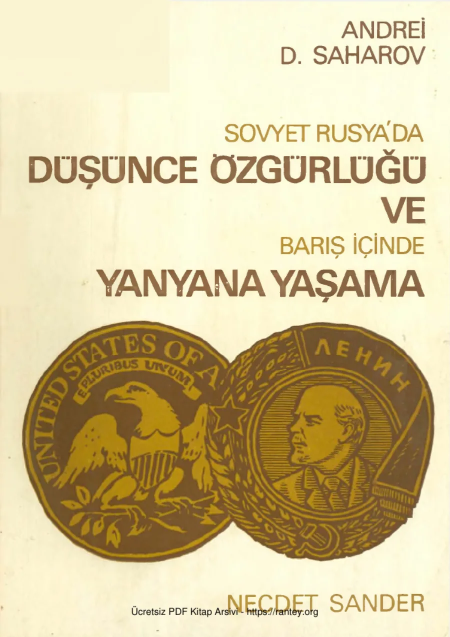 Sovyet Rusyada Düşünce Özgürlüğü ve Barış içinde Yanyana Yaşama kapak görseli