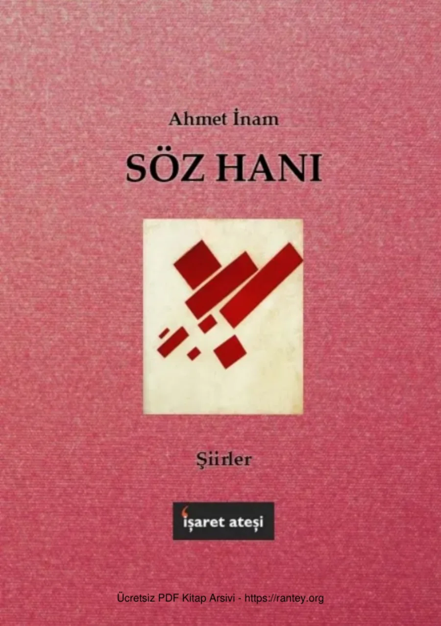 Söz Hanı Şiirler İşaret Ateşi kapak görseli