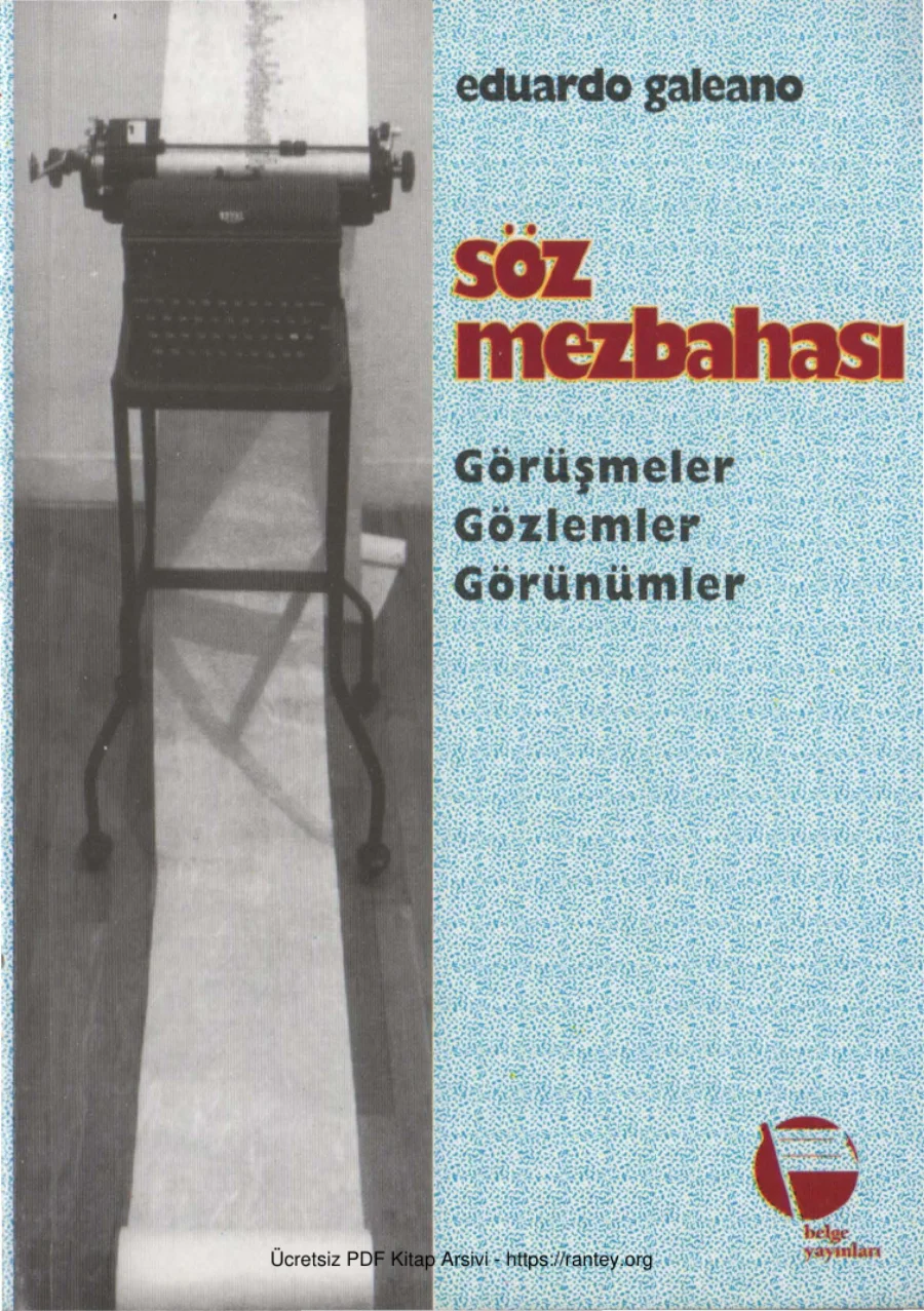 Söz Mezbahası kapak görseli