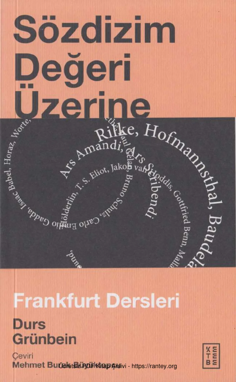 Sözdizim Değeri Üzerine kapak görseli