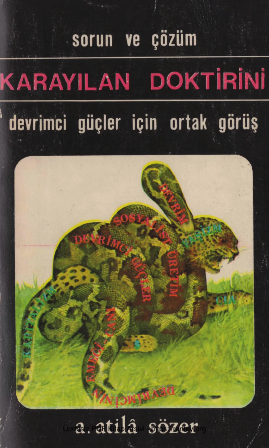 Sözer Karayılan Doktrini kapak görseli