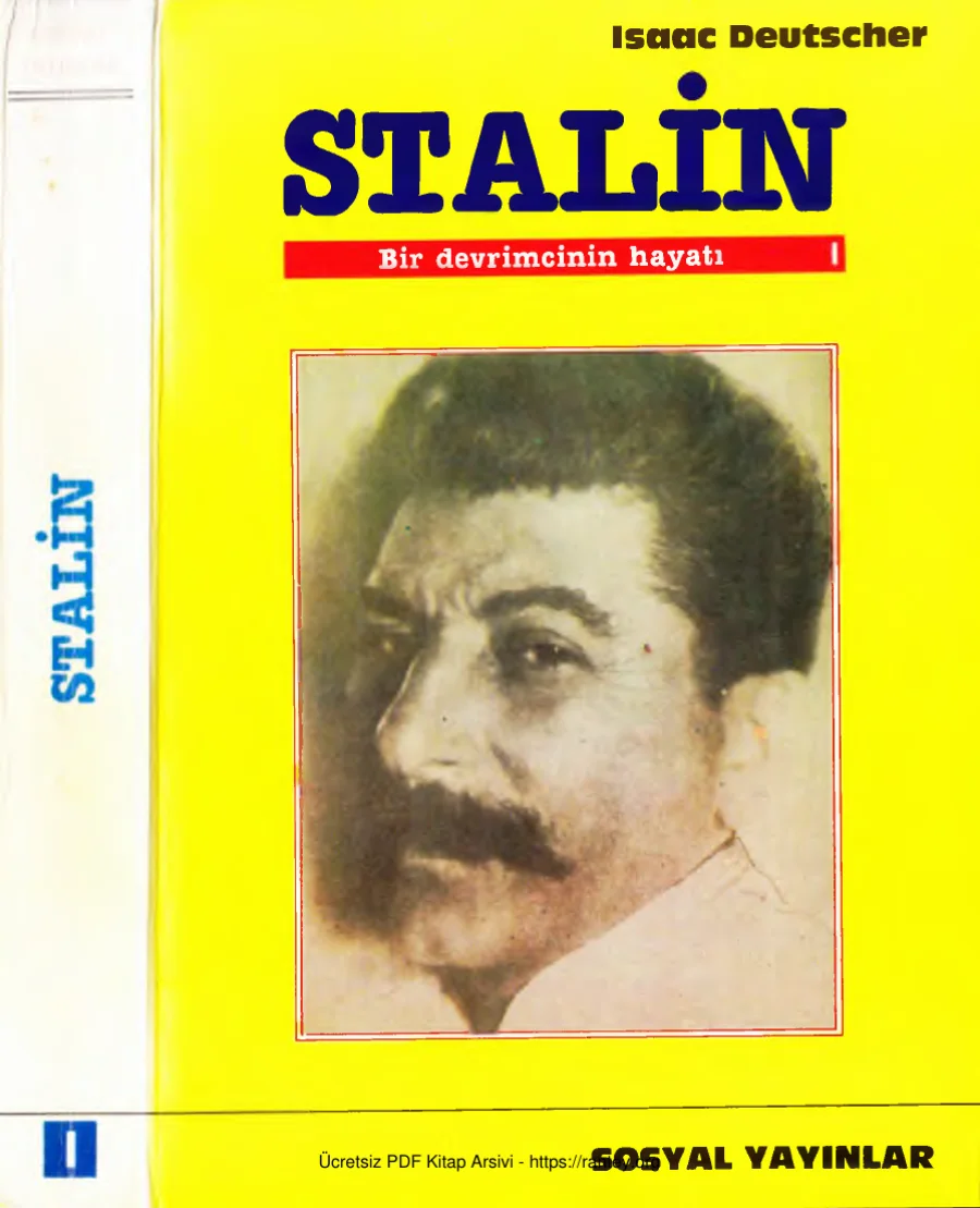 Stalin Bir Devrimcinin Hayatı Cilt 1 kapak görseli