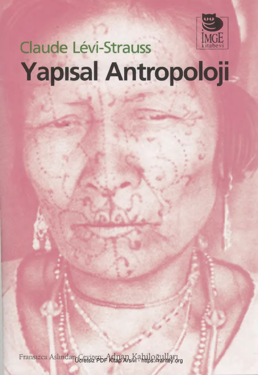 Strauss Yapısal Antropoloji İmge Yayınları kapak görseli