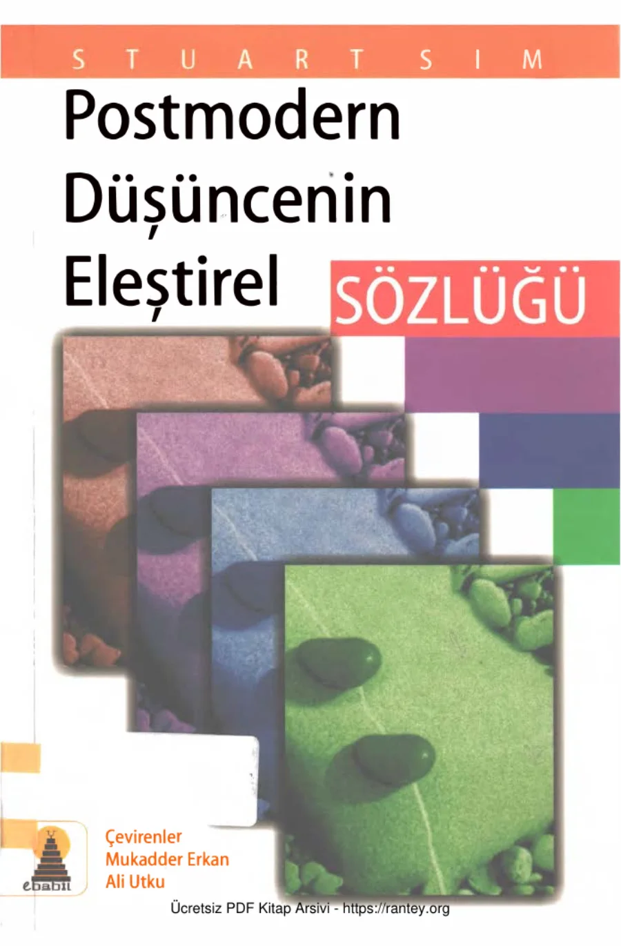 Stuart Sim Postmodern Düşüncenin Eleştirel Sözlüğü kapak görseli