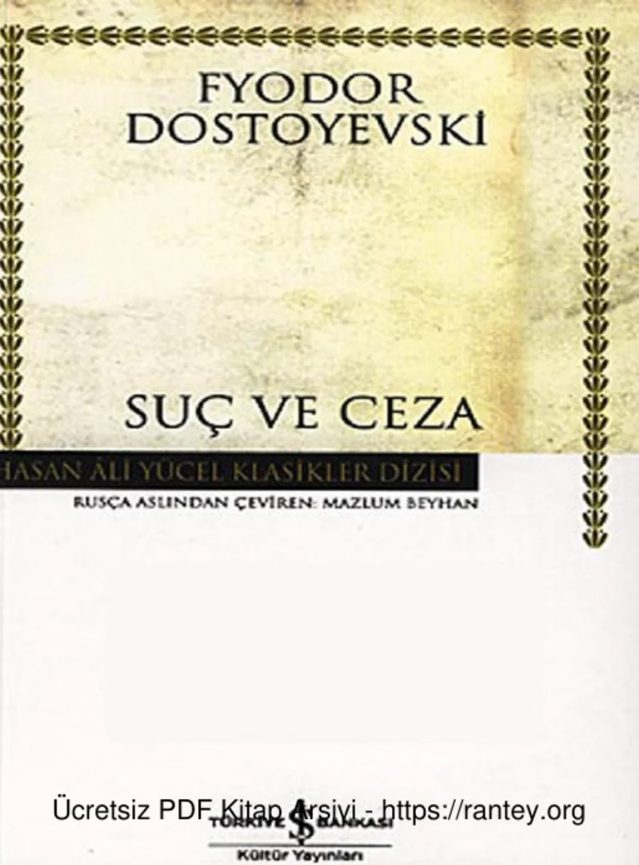 Suç ve Ceza 849 s kapak görseli