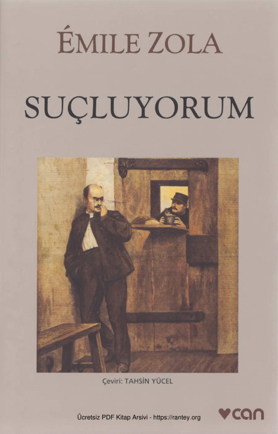 Suçluyorum Can Yayınları kapak görseli